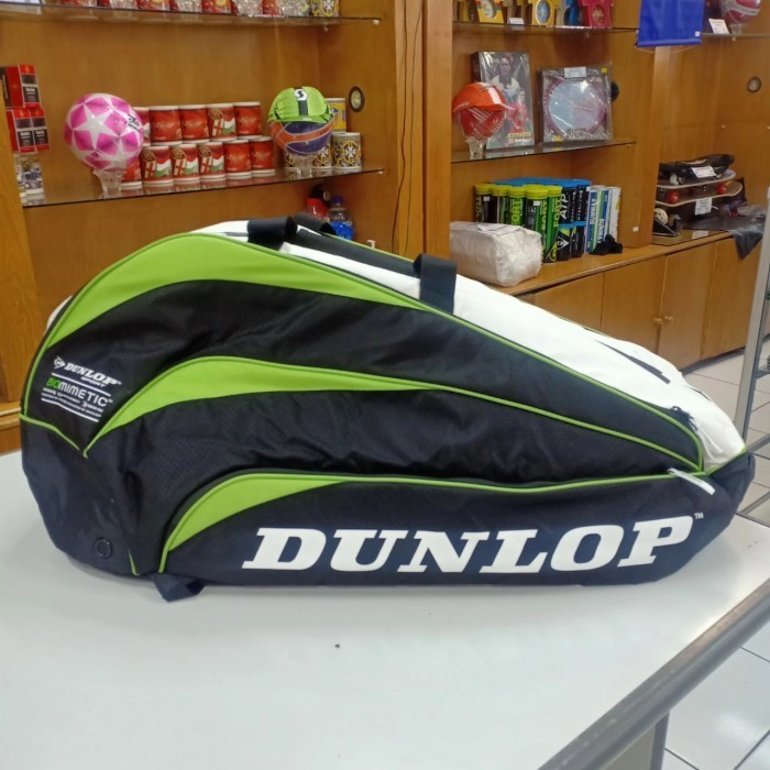 TAS RAKET BADMINTON TENIS THEMOBAG DUNLOP BIOMETIC GREEN ORIGINAL