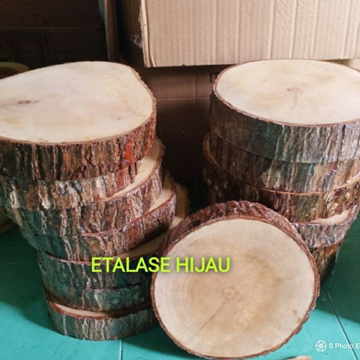 Telenan Kulit Kayu Talenan Mahoni Quality Vernish