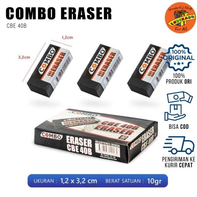 

Buruan beli] MAKASSAR! PENGHAPUS COMBO CBE 40PB - Penghapus