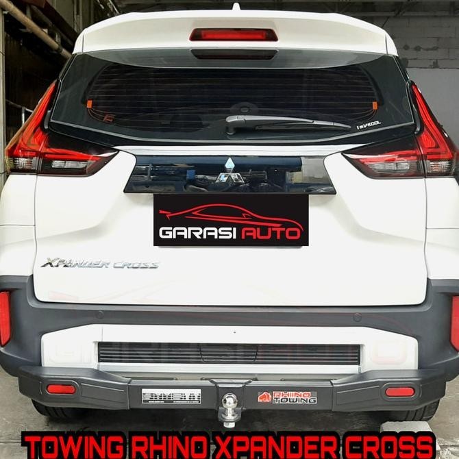 Paket Towing Bar Tanduk Bumper Xpander Depan Belakang Rhino Guard Besi