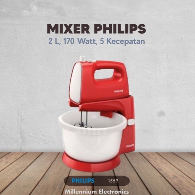 MIXER PHILIPS / STANDING MIXER PHILIPS HR1559 / HR 1559 / HR-1559