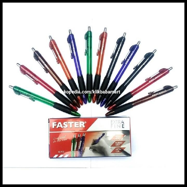 

BEST DEAL PULPEN FASTER C6 CETEK EXTRA FINE - HITAM - 1 LUSIN !!