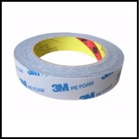 

BEST DEAL DOUBLE TAPE 3M PE FOAM / SOLASI BB BUSA 23 MM X 4.5 M 23MM X 4.5M !!!