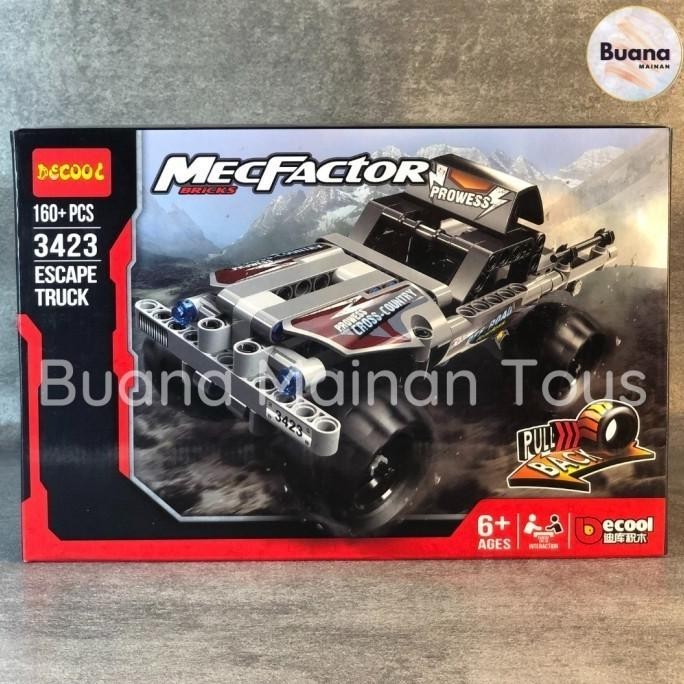 BEST BRICKS DECOOL MECFACTOR MODEL TRUCK BRICK EDUKASI ANAK MOBIL