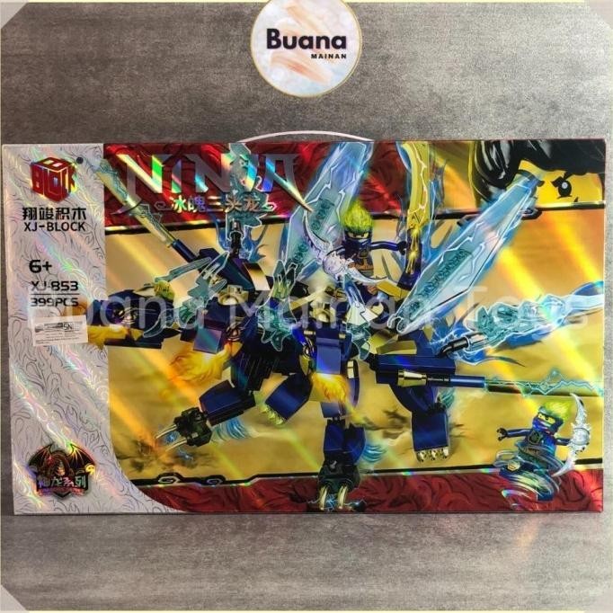 Brick Block Ninja Go Dragon Advanture Figure Mainan Edukasi Anak