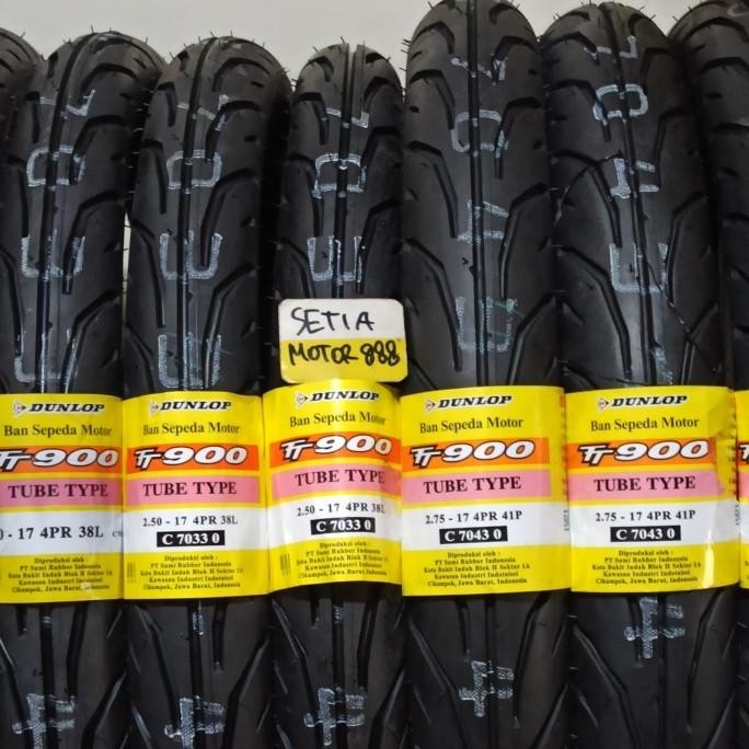 Ban luar Dunlop 225 250 275 - 17 TT900 Ban Luar Motor Ring 17