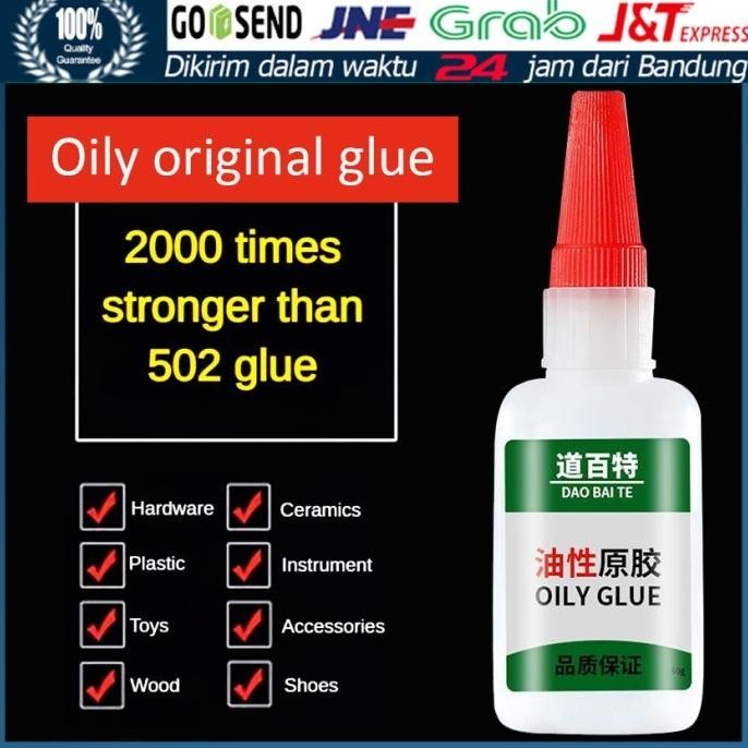 

Ready stock] 50gr Lem Setan Super Glue Serbaguna kuat Cairan Perekat Lem Super Glue Kuat Serbaguna