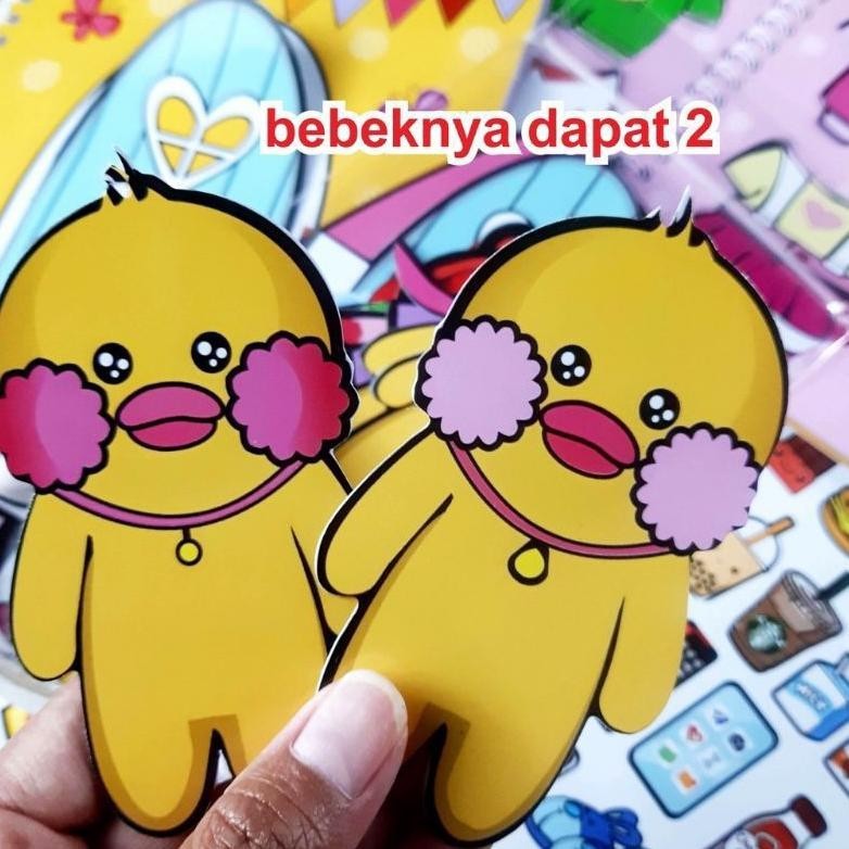 Sale Paperduck House Viral Mainan Kertas Edukatif Paper Doll Quite Book Murah