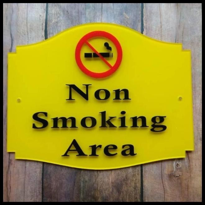 

TERMURAH ACRYLIC PAPAN NAMA / SIGN BOARD TERLARIS SMOKING CCTV TOILET MUSHOLA !