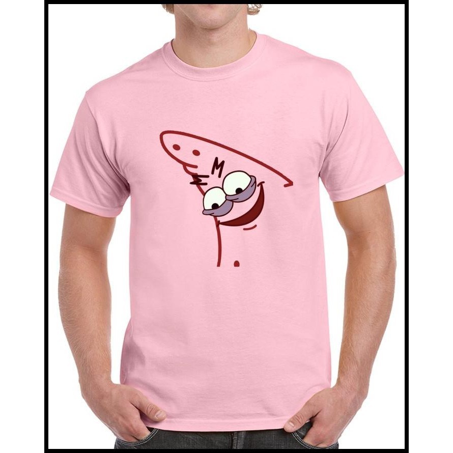 TERMURAH KAOS MEME PATRICK STAR SPONGEBOB - ALIS PATRICK LUCU BAJU KARTUN