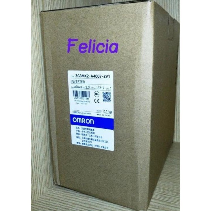 Omron Inverter 3G3MX2-A4007-ZV1 0,75kW 380V