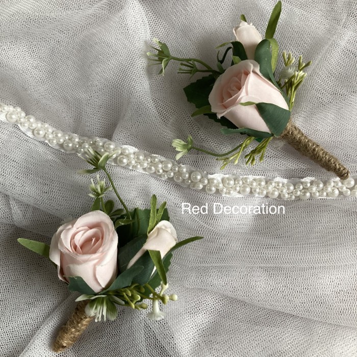 Korsase Jas Bunga Corsage Wedding Corsage Bunga Jas gantin