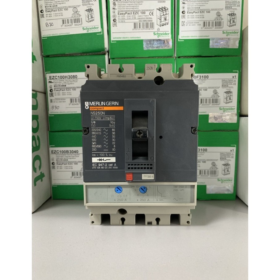 Mccb Merlin Gerin Ns250N 250A 3P Ori