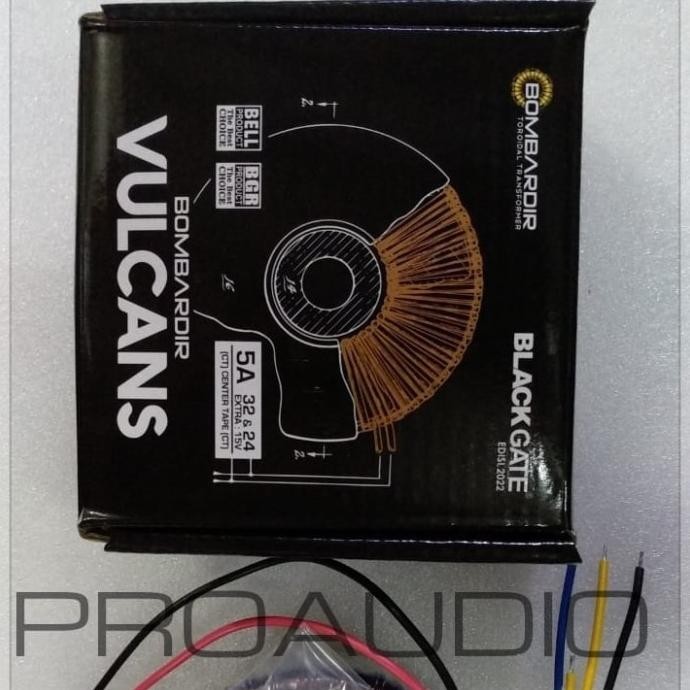 TERMURAH - Trafo Toroidal 5A CT 24V & 32V Vulcans Donat Original 100%