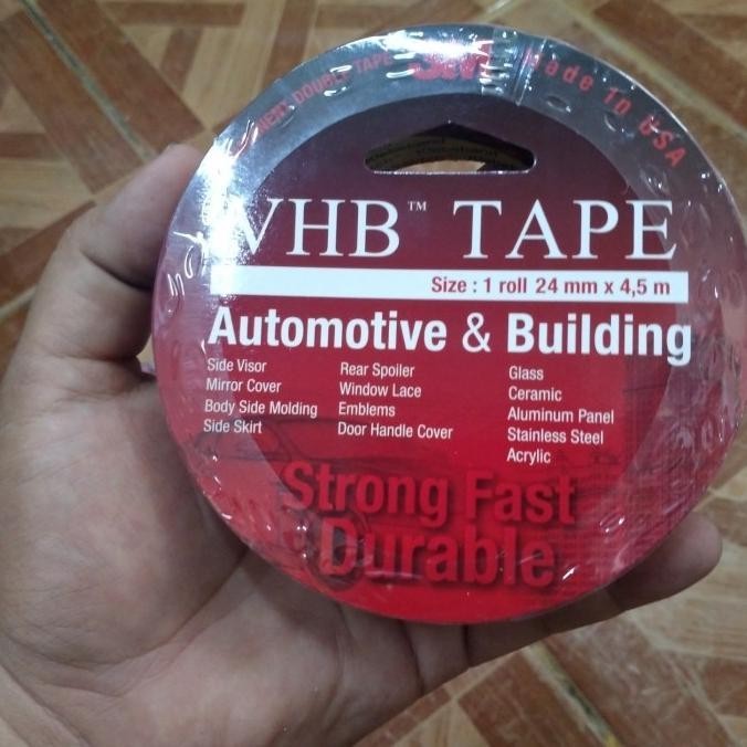 

double tape super kuat super lengket 3m vhb original lebar 24mm