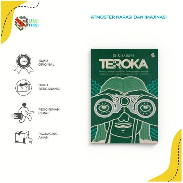 Buku Novel Teroka - Bukune - JS Khairen - Bukune - Bumi Fiksi