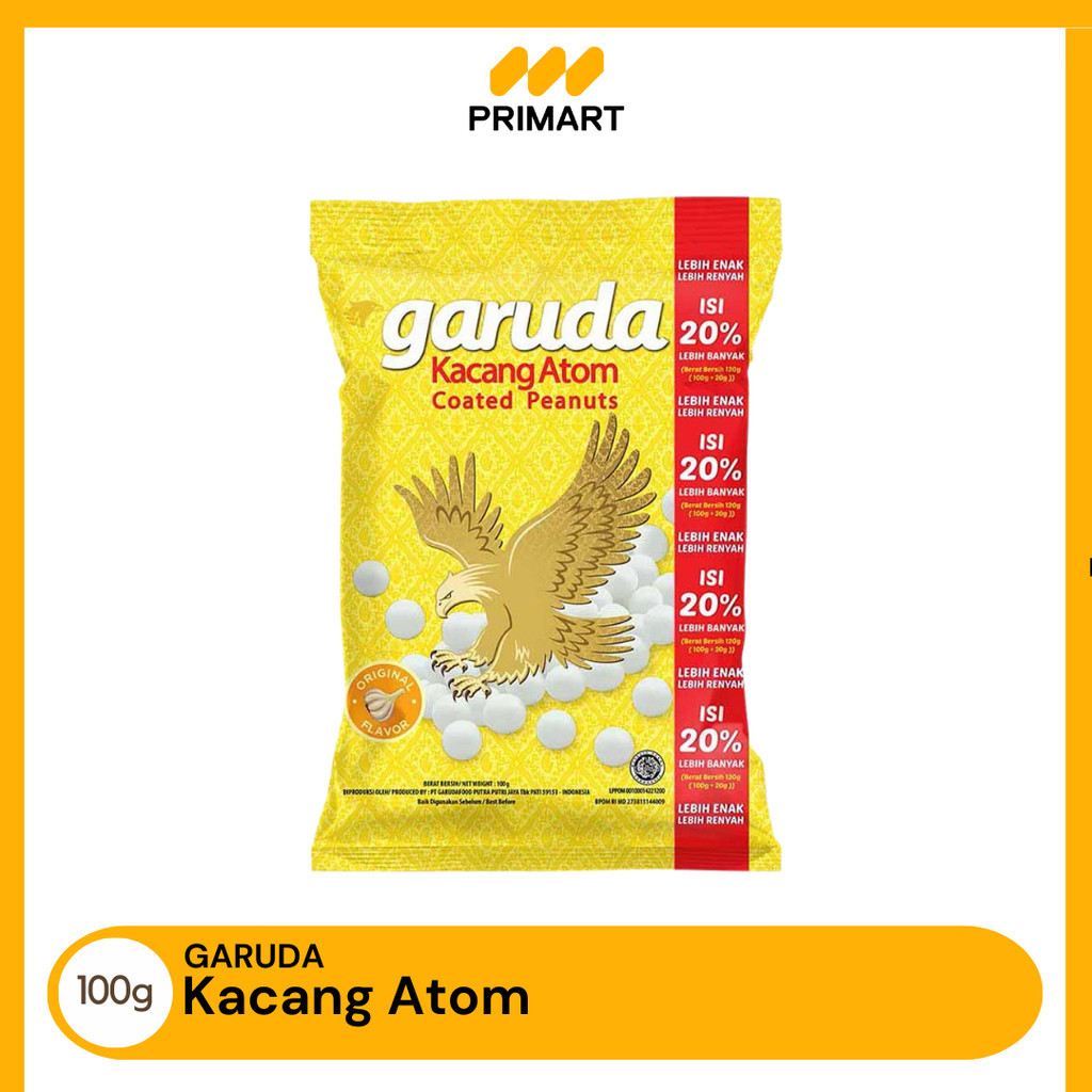 

Garuda Kacang Atom Original 100gr