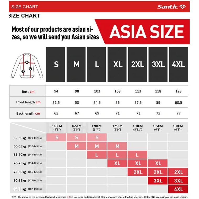 Jersey Sepeda Santic Wm0C01113 Santic Cycling Jersey Long Sleeves  Ready
