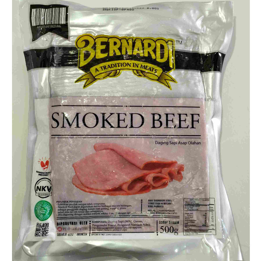 

BERNARDI SMOOKED BEEF BLOCK (500 Gram)