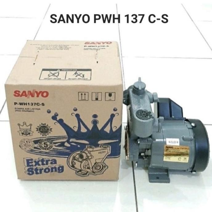 Pompa Sanyo 125Watt Pwh137C (Non Otomatis)