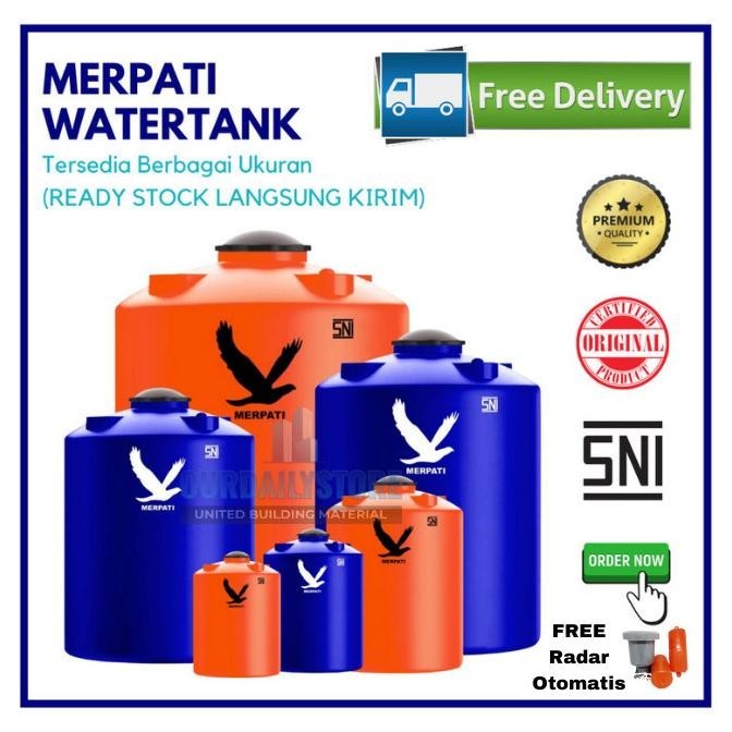 Tangki Air / Toren Air / Tandon Air Liter TP 500 SNI