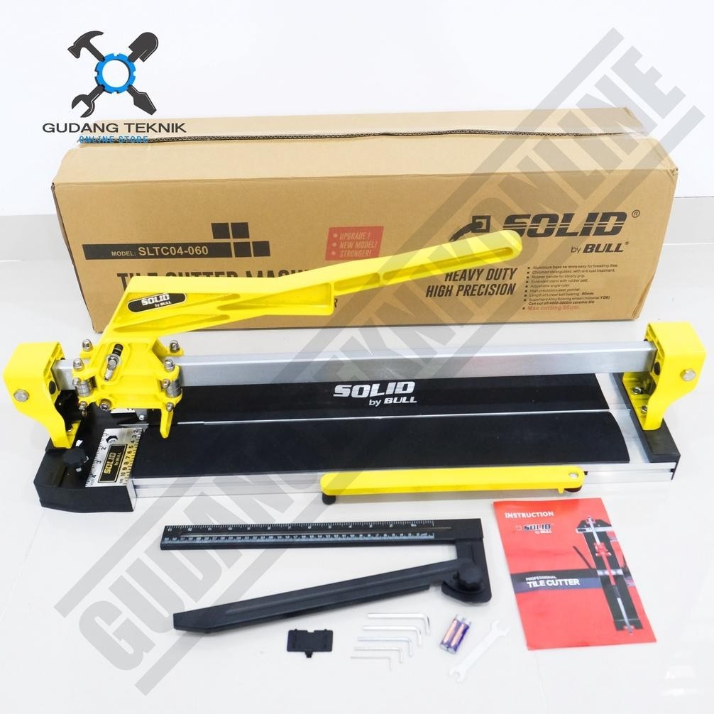 Alat Potong Keramik Granit 24" 600mm SOLID / Manual Granite Tile Cutter 60cm SOLID