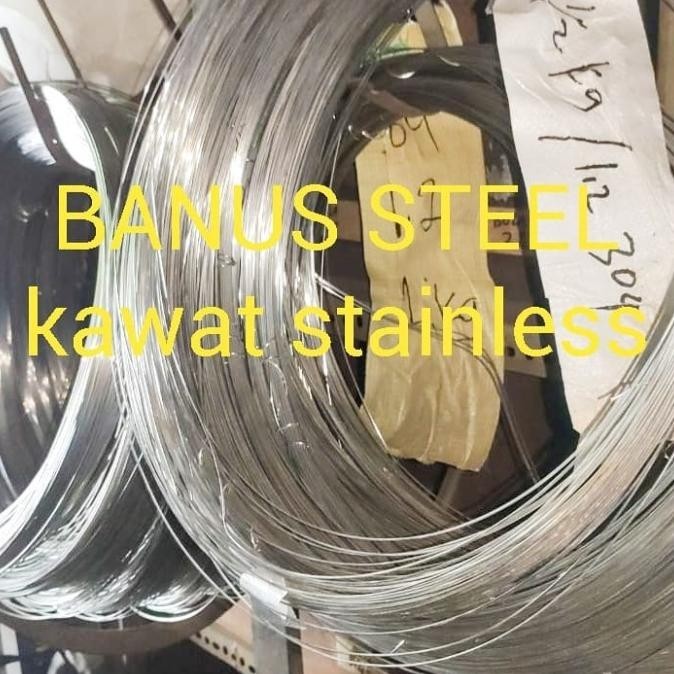 Kawat Stainless Hard 1 Mm 304 Per Kg / Kawat Las Argon Stainless Hard