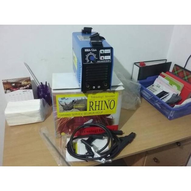 Mesin Las Black Rhino Mma-120 / Trafo Las / Travo Las