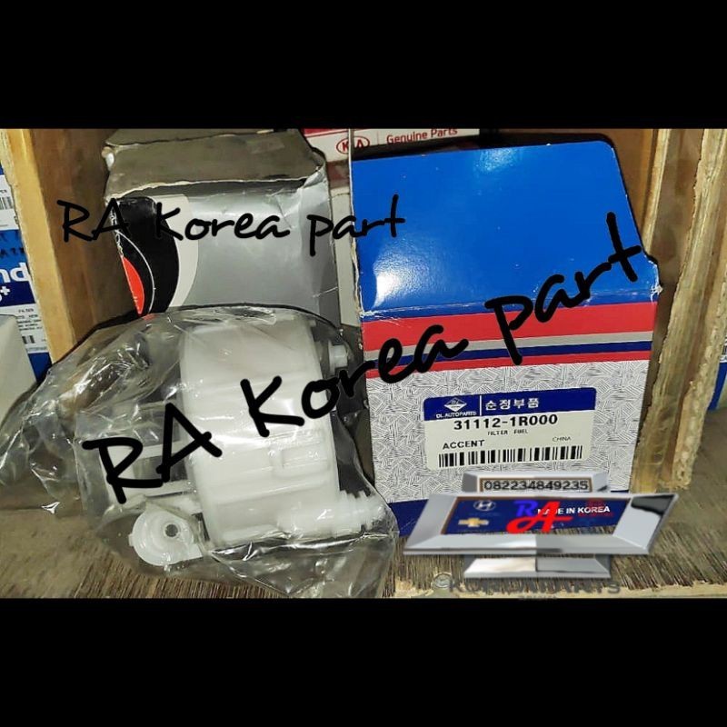 Filter Bensin Long Life Hyundai Grand Avega Excel 3 Saringan Bensin Fuel Filter