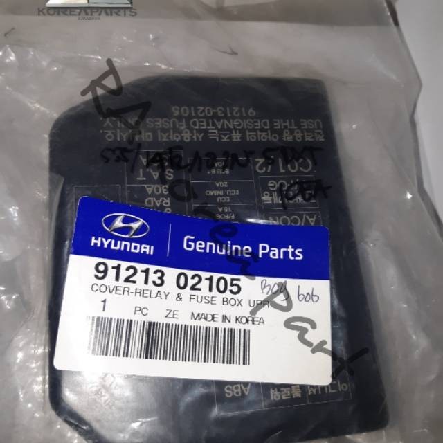Fuse Box Hyundai Atoz Tutup Sekring Kia Visto Cover Relay