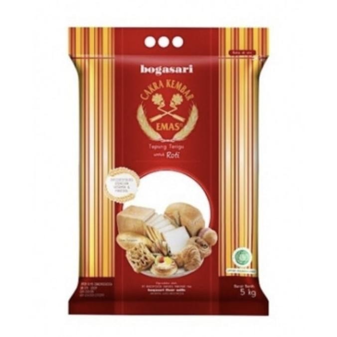 

Terigu Bogasari Cakra Kembar Emas untuk Roti