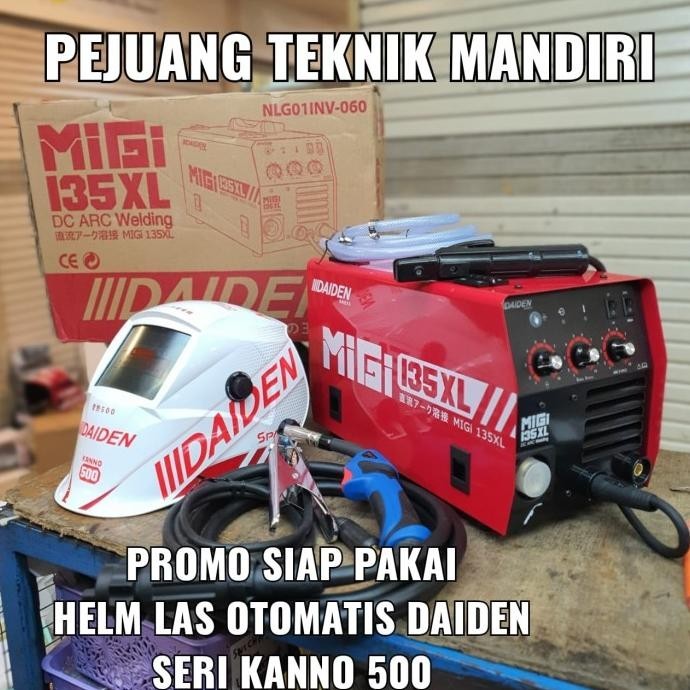 Mesin Las Daiden Migi 135 Xl / Daiden Migi Mig 130 / Daiden Mig 135 Xl
