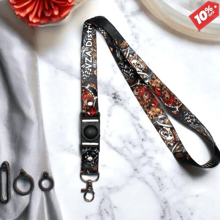 

Best Seller Lanyard Gantung Name Tag Barong Topeng Pza Lanyerd Kekinian