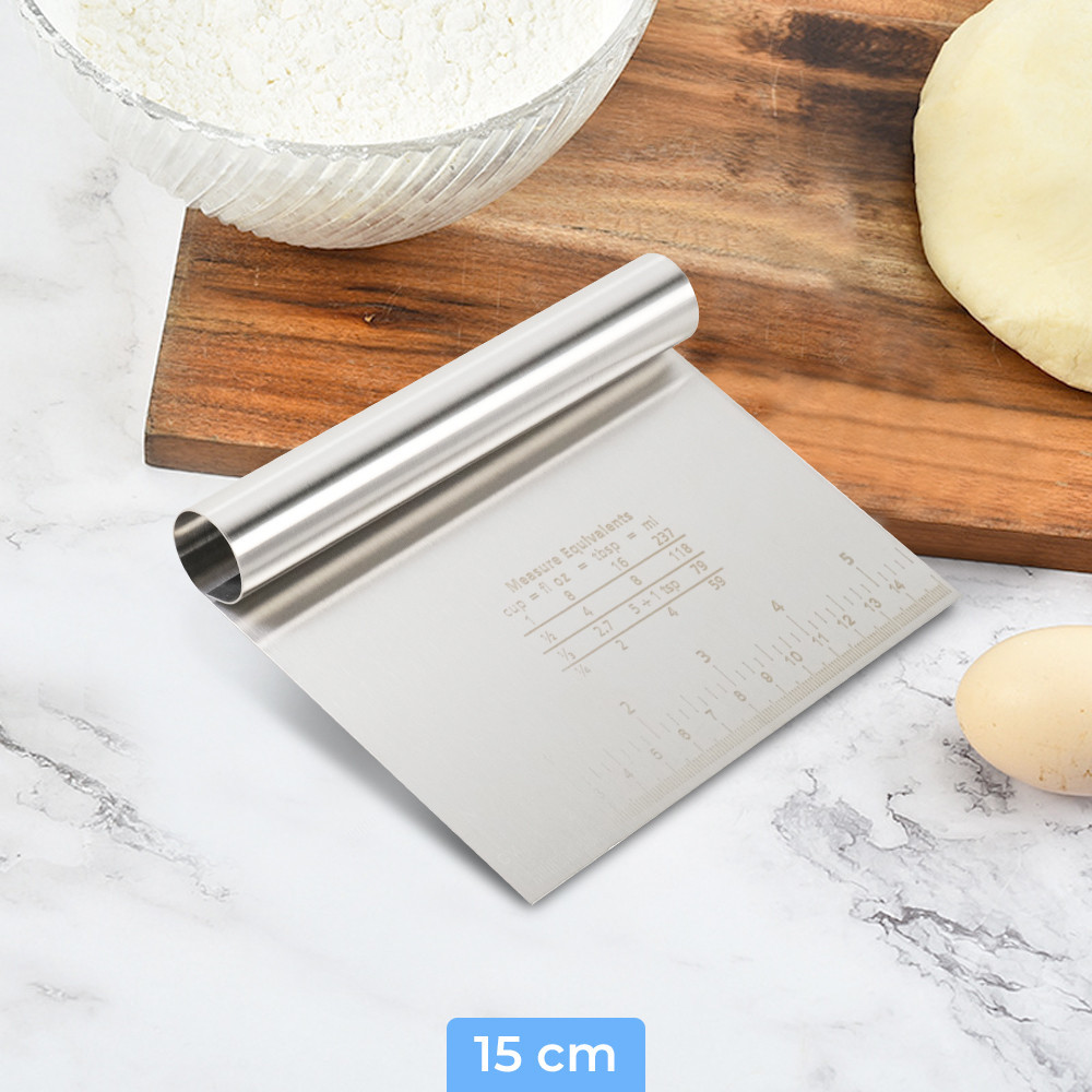 

Spatula Scraper Kape Kue Tart Pizza Cutter 15CM - CJ07121