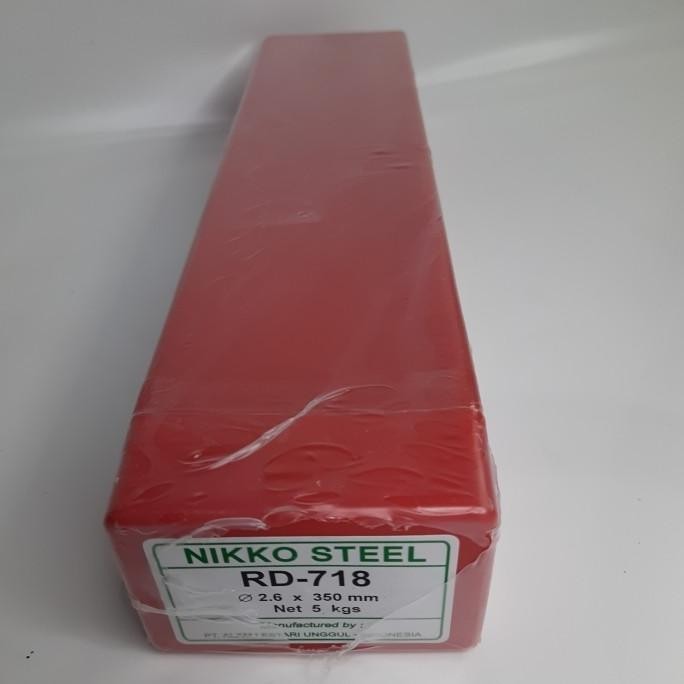 Kawat Las Nikko Rd 718 2.6Mm ( Box Isi 5Kg )