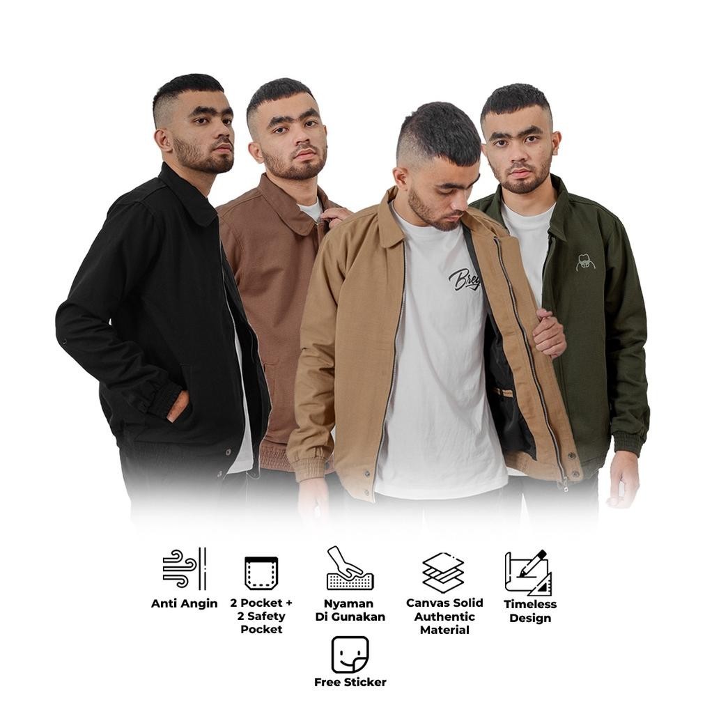 Jaket Pria Keren Pria Flight Bomber Motor Rion Jacket Cs