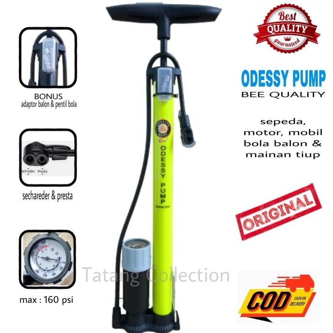 Pompa Ban Pompa Angin Sepeda Motor Odessy Jemboly Aloy