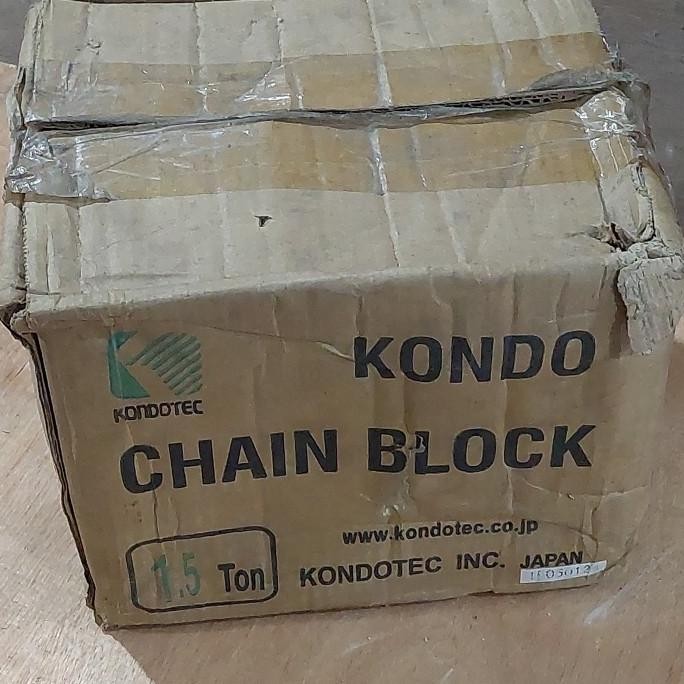Kondo Chain Block Takel 1.5 Ton X 3 Mtr [ Duoble L21 ]