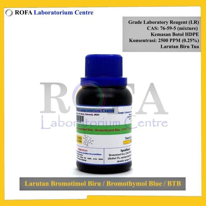 Larutan Bromotimol Biru / BTB / Bromothymol Blue Solution 100 mL