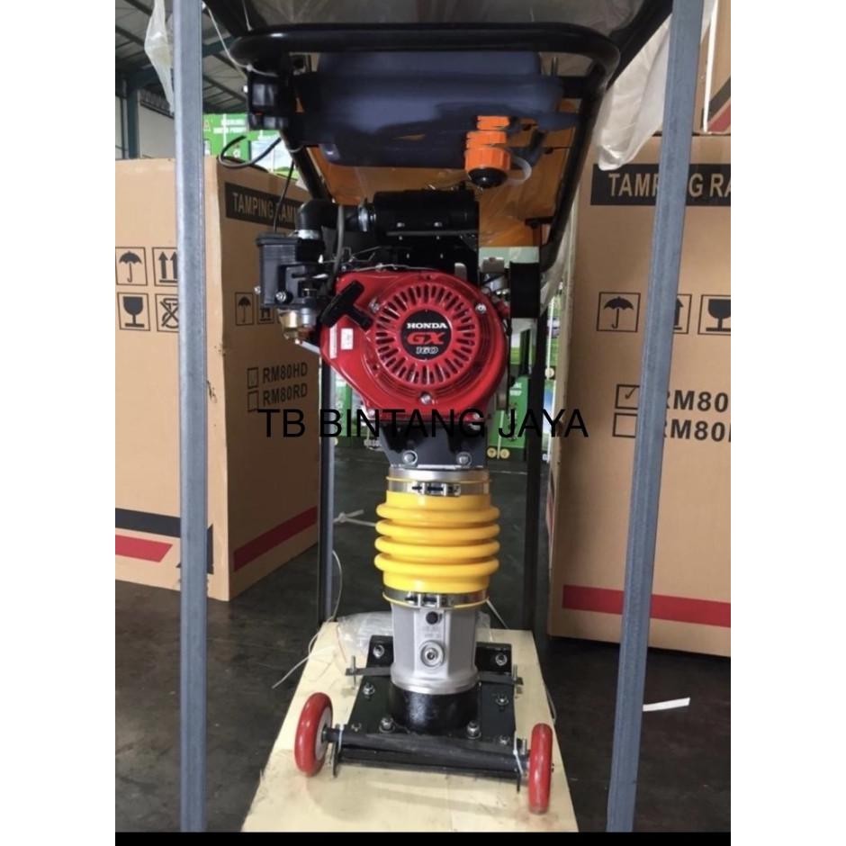 Baru Stamper Kuda / Tamping Rammer Matrix Engine Honda Gx 160