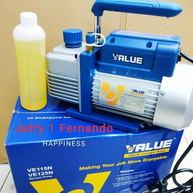 Vacum Pump Ac 1/4 Pk Vacuum Pump Mobil Dan Kulkas Value Ve115N