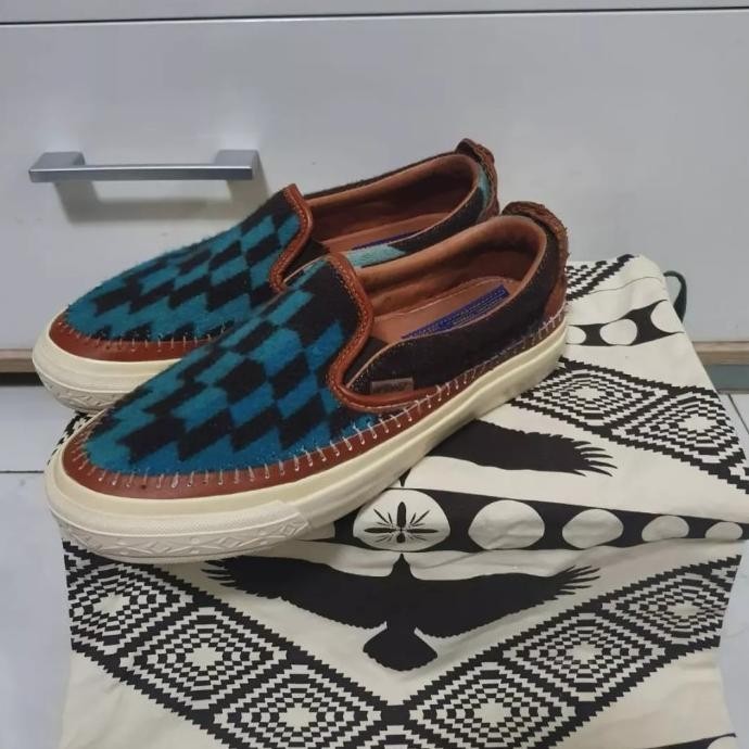 VANS SLIP ON TAKAHAYASHI PENDLETON