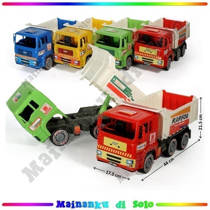 [Mainanku] Mainan Kendaraan Konstruksi Truk Dump Friction Construction - KGP8080