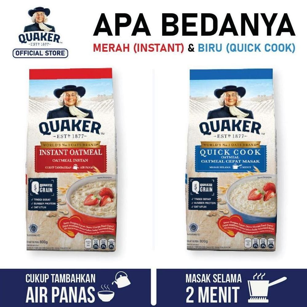 

Ez23 Quaker Instant Oatmeal 1200 gr - Twin Pack Premium