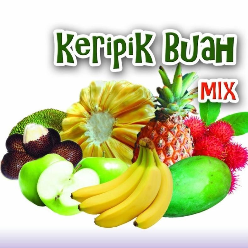 

rf-45 Keripik Buah Mix 1/4kg | Mix Fruits Chips [Free Bubblewrap] Viral