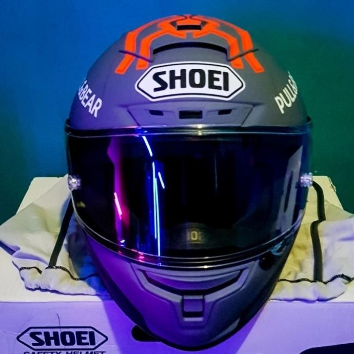 SHOEI X14 MARQUEZ BLACK CONCEPT V2
