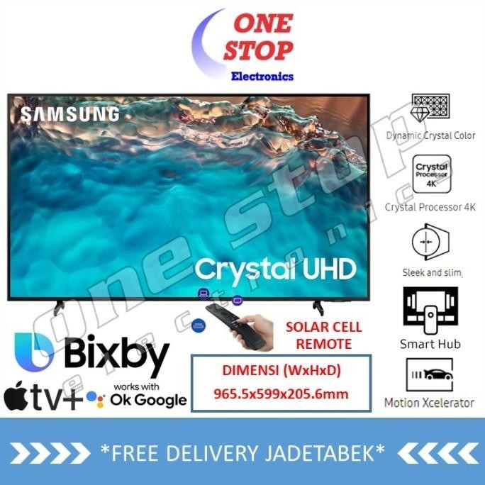 Samsung 43Bu8000 Crystal 4K Uhd Smart Tv 43 Inch Ua43Bu8000Kxxd