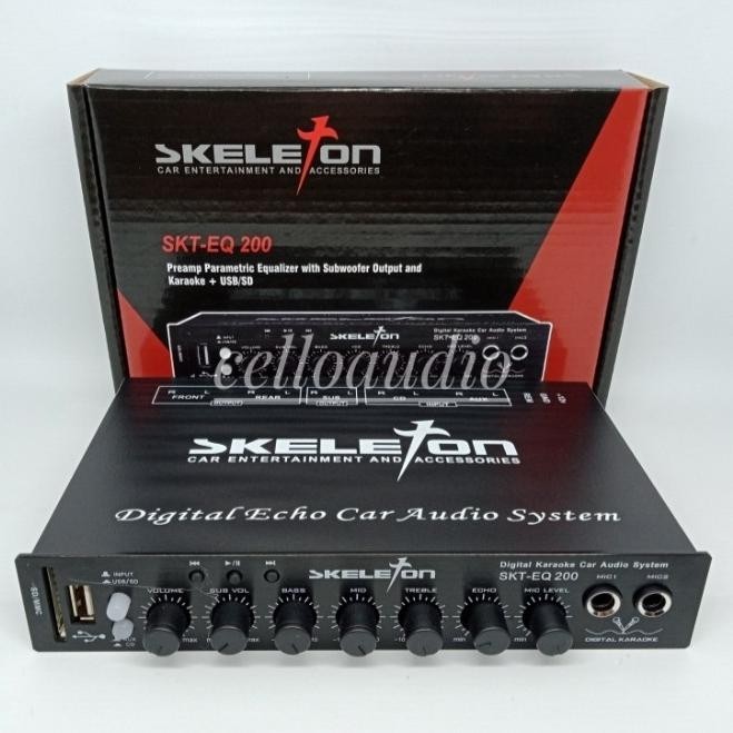 Pre Amp Parametrik Audio Skeleton Skt-Eq 200