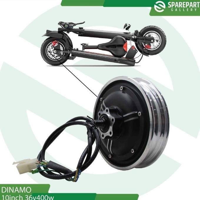 Dinamo Bldc 10Inch 36V400W Skuter Listrik Otoped Motor Bldc Ring 10"