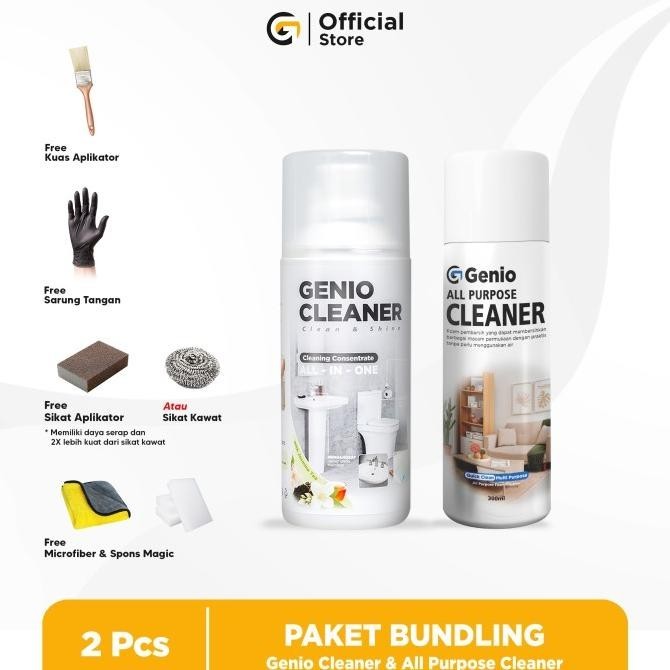 Paket Bundling Genio Cleaner & Genio All Purpose Cleaner